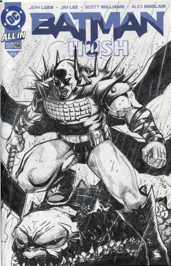 Image for Absolute Batman Hush Sketch Cover