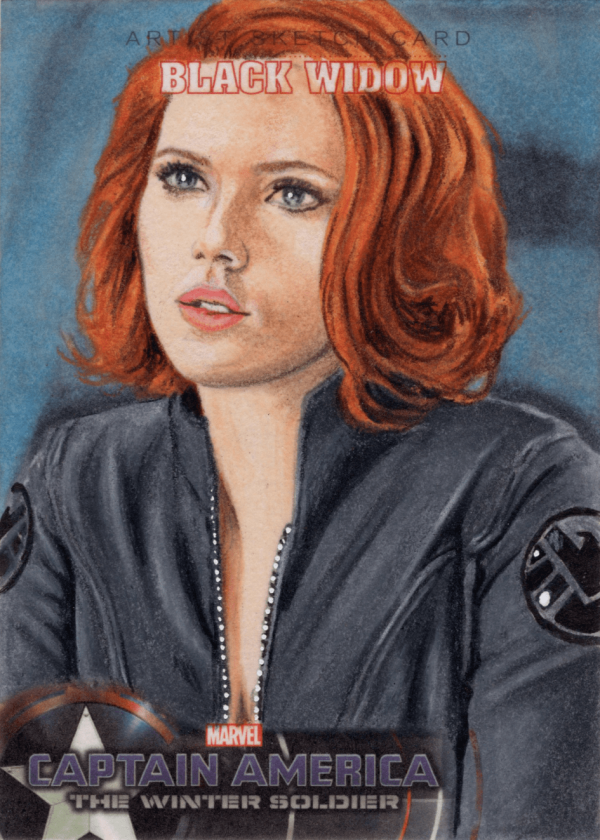 Image for Black Widow Sketch Card