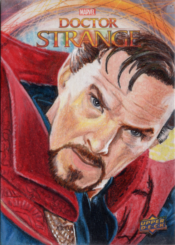 Image for Doctor Strange Upper Deck Sketch Card