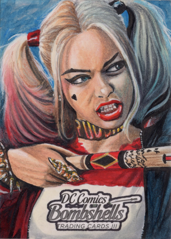 Image for Harley Quinn DC Bombshells Sketch Card
