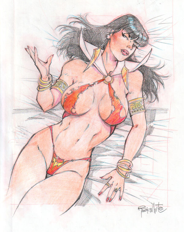 Image for Vampirella Pin Up 8.5x11 