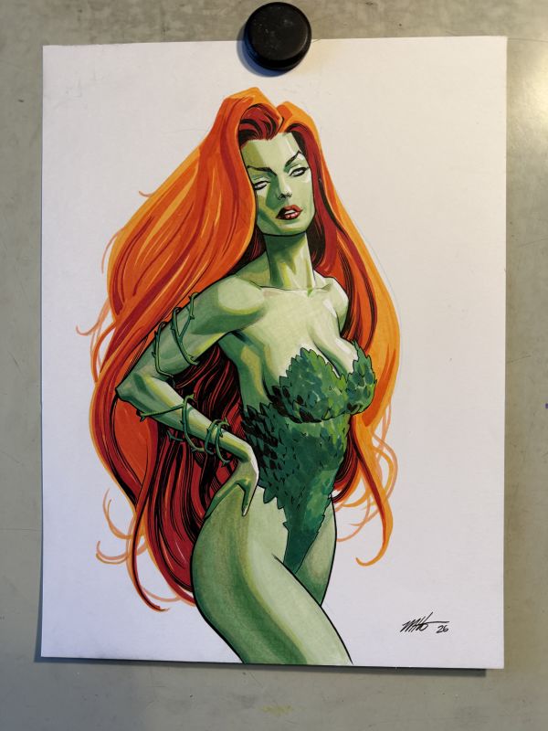 Image for Mike Hawthorne's ART & LOVE Day 6: Poison Ivy!