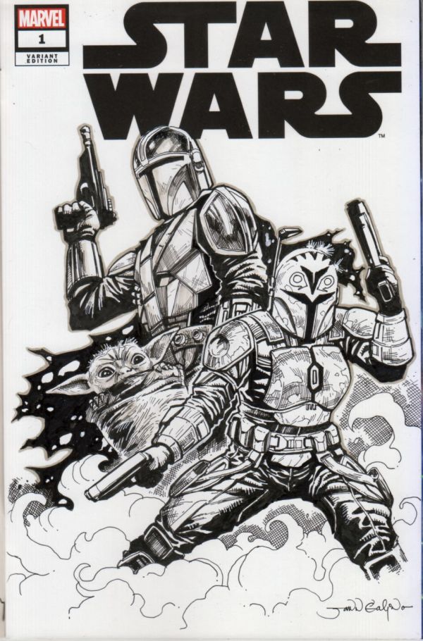 Image for Mando sketch cover