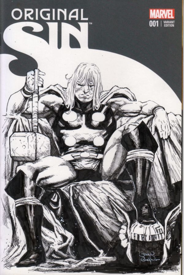 Image for Thor sketch cover