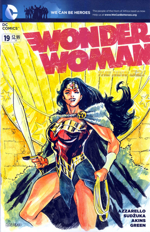 Image for Wonder Woman Sketch Cover