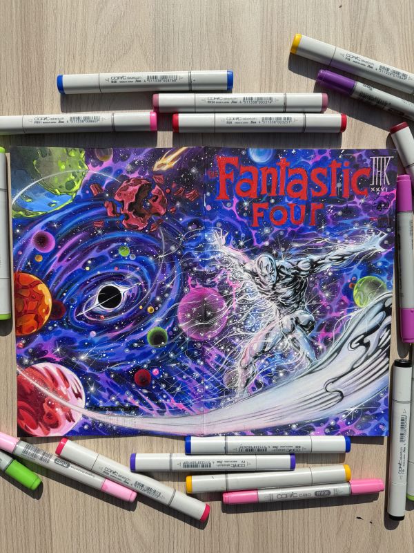 Image for Silver Surfer-Star Sower -by JAK