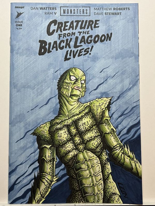 Image for Creature from the Black Lagoon Sketch Cover
