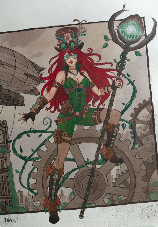 Image for Hera venenosa Illustration,30cm X 42cm