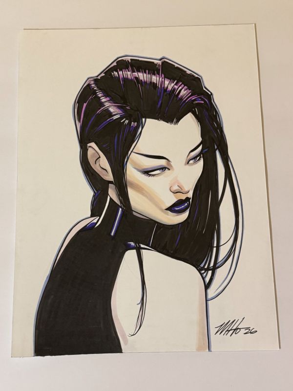Image for Mike Hawthorne's ART & LOVE Day 9: Psylocke!