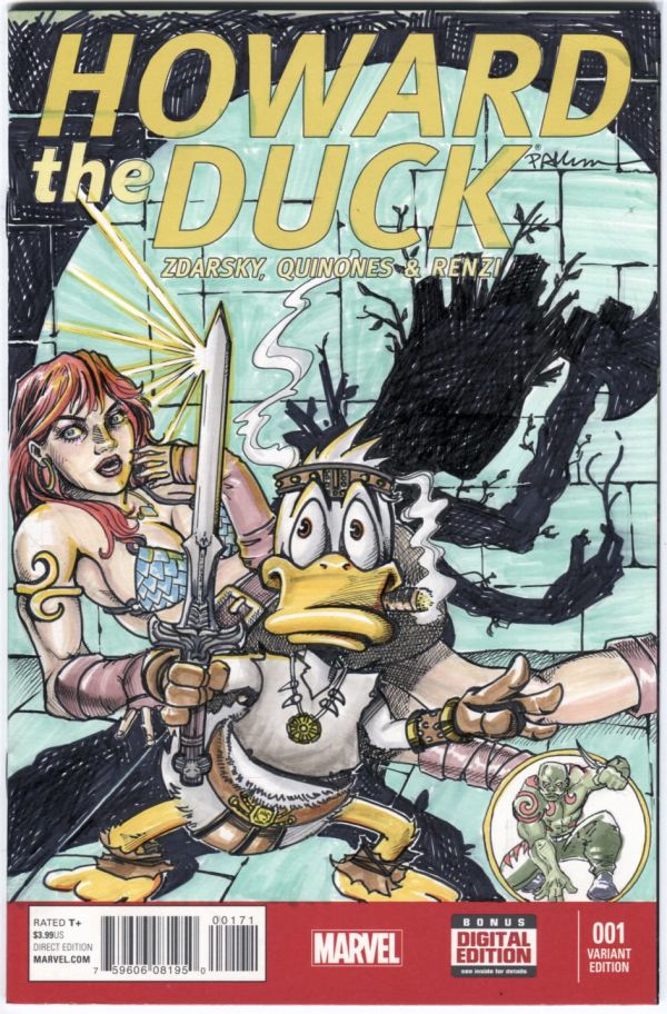 Image for Howard the Duck Sketch Cover