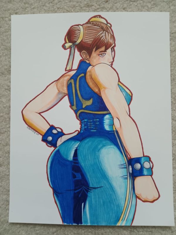 Image for Chun-Li Pin Up Artwork