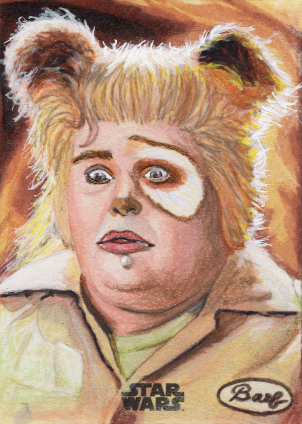 Image for Barf Star Wars Sketch Card