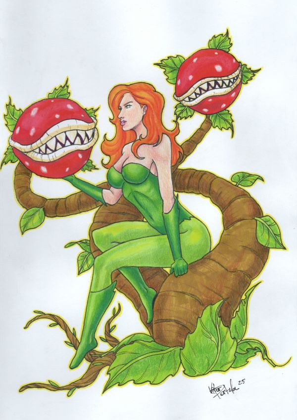 Image for Poison Ivy 9x12 Illustration
