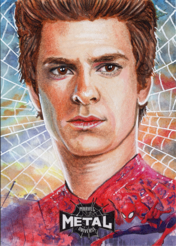Image for Spider-Man Sketch Card Marvel Metal