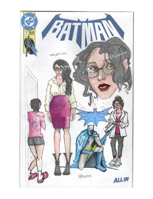 Image for Batman #1 (2025) "Dr. Zeller" sketch cover