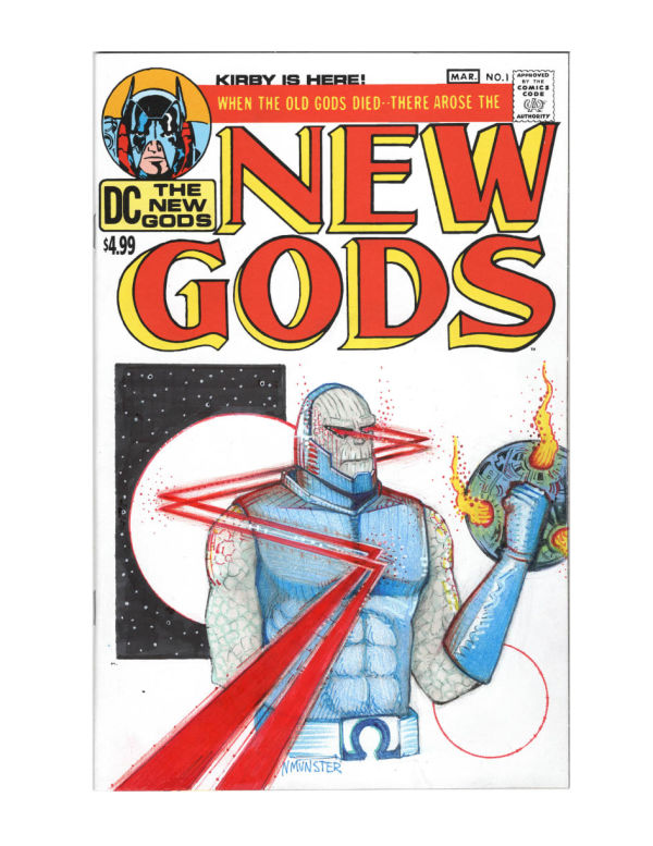 Image for New Gods #1 (2026 Facsimile) "Darkseid" sketch cover