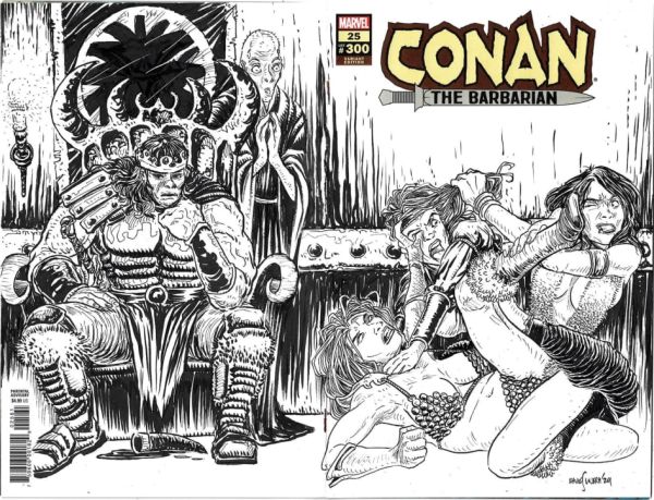 Image for Conan #25 (legacy #300) blank cover sketch