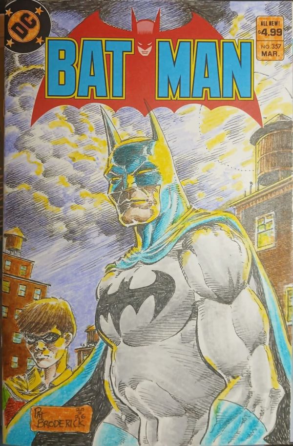 Image for Batman Sketch Cover by Pat Broderick