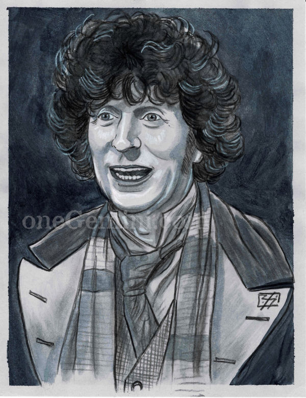Image for The Fourth Doctor by Doctor Who artist Blair Shedd