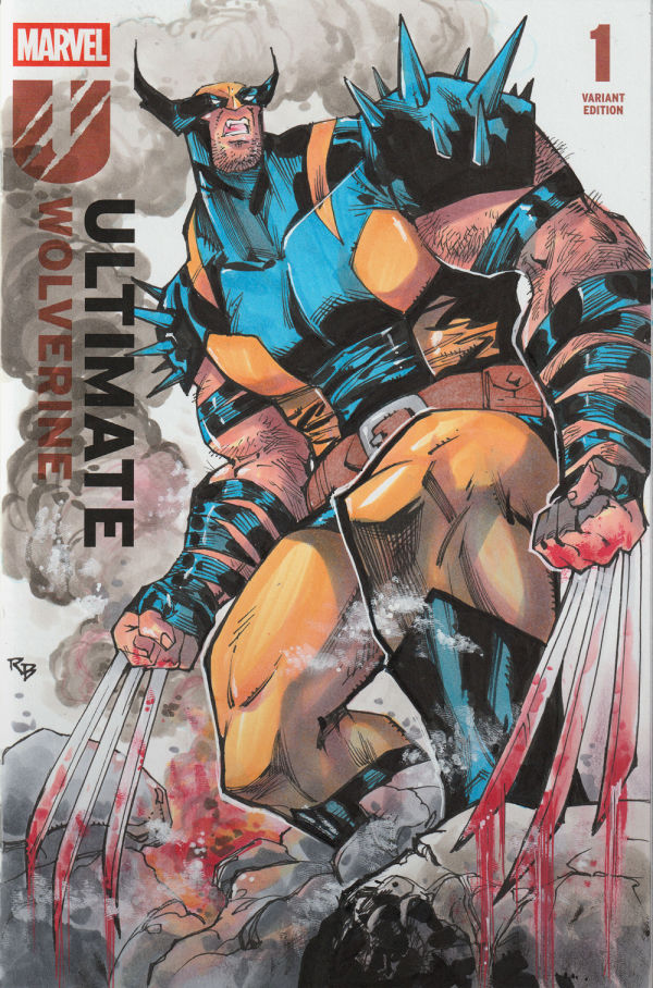Image for Ultimate Wolverine #1 Variant Cover