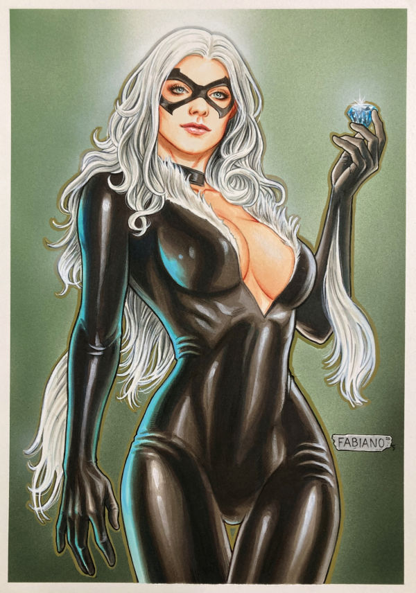 Image for Black Cat Original Art