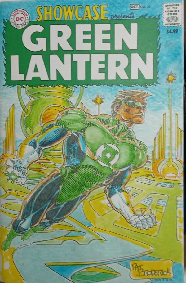 Image for ​🟢 GRAIL ALERT: Pat Broderick Original 1-of-1 Green Lantern Piece 🟢 