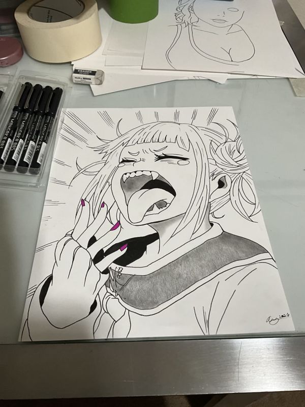 Image for Toga Himiko Ink Illustration