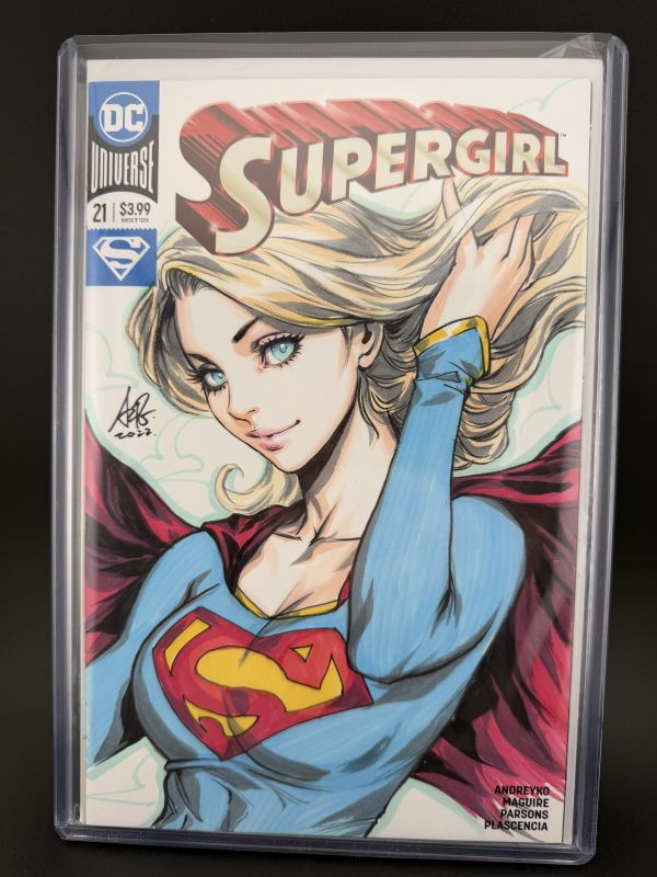 Image for Supergirl Cover by Stanley Artgerm Lau