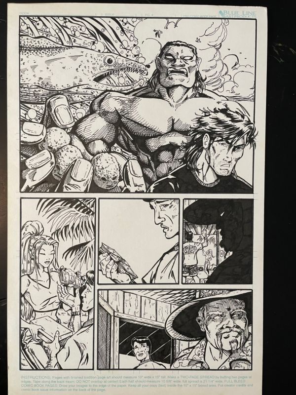 Image for Pineapple Man issue 9, pages 29 OA by Sam Campos