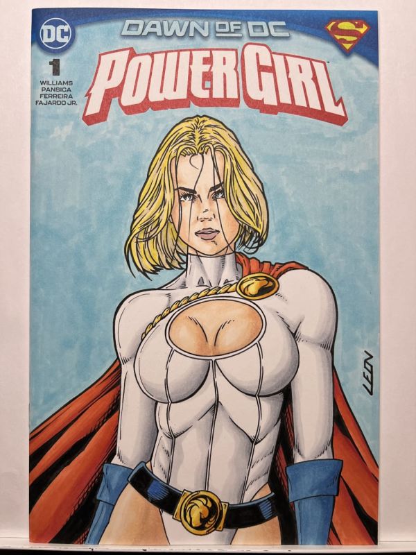 Image for Power Girl Sketch Cover