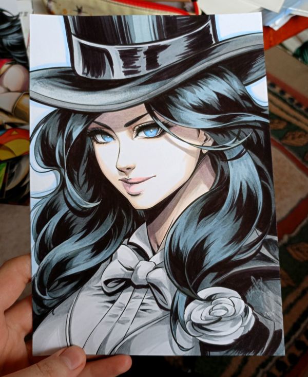 Image for Zatanna headsketch by Lictoria 