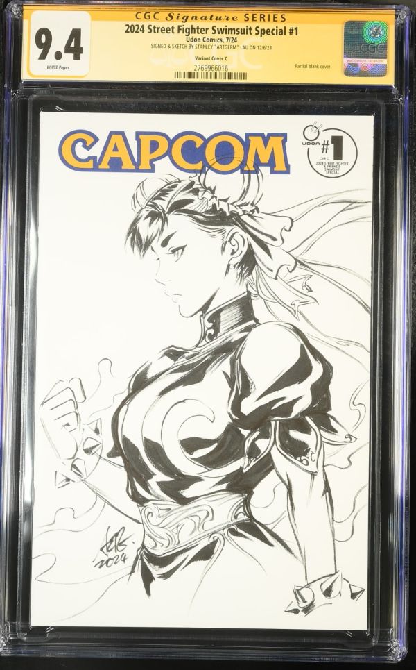 Image for Chun-Li Street Fighter Swimsuit Special #1 Sketch Cover
