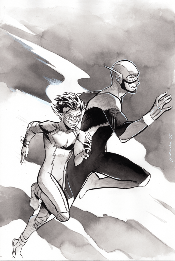 Image for The Flash #29 Variant Cover (Original Art)