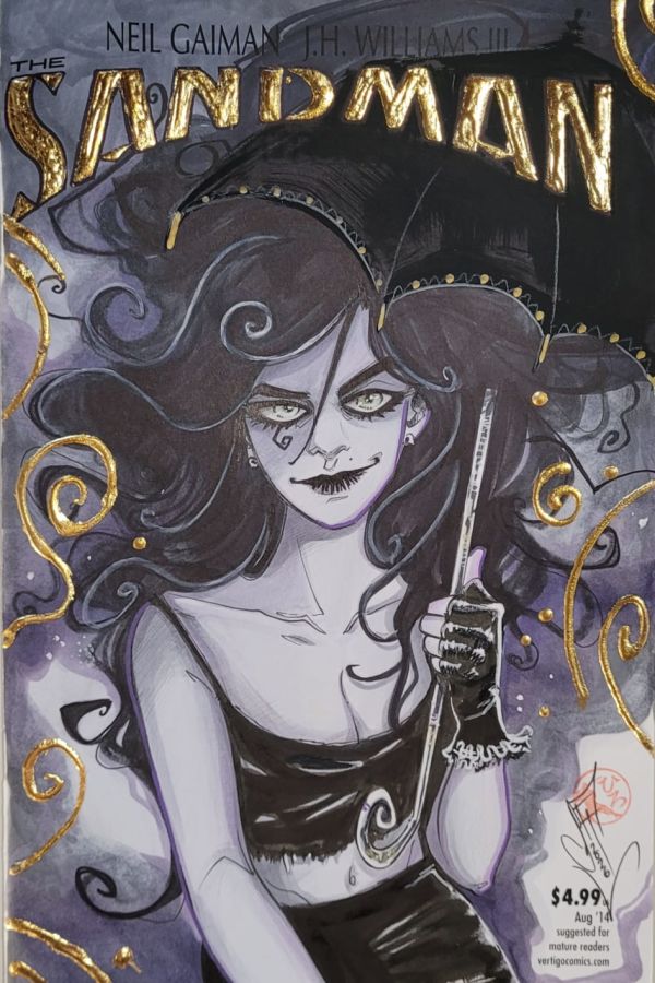 Image for Death of the Endless in a gold leaf