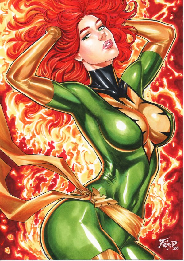 Image for Jean Grey Phoenix 9x12