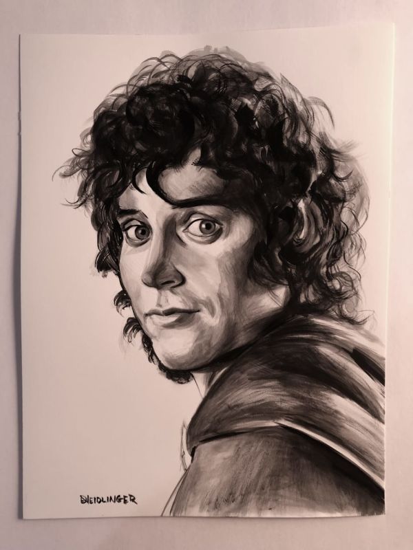 Image for Portrait ink wash