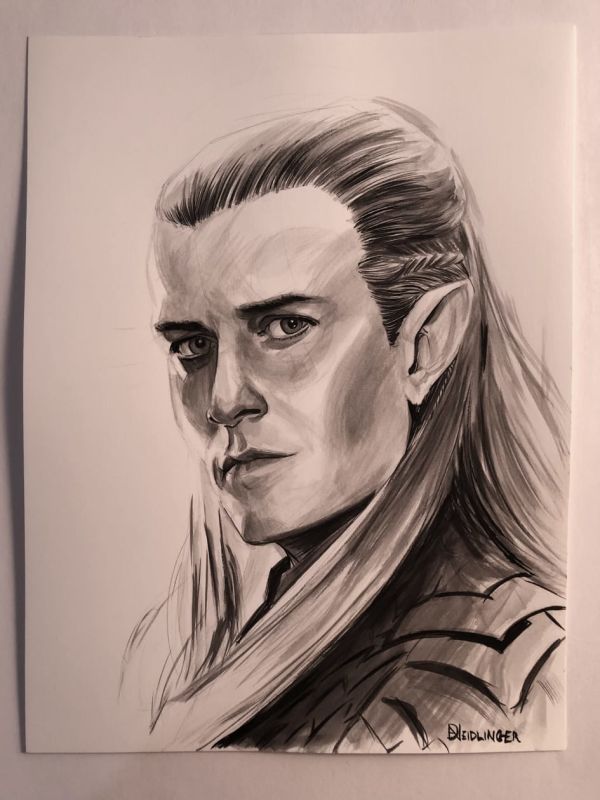 Image for Legolas Ink Illustration