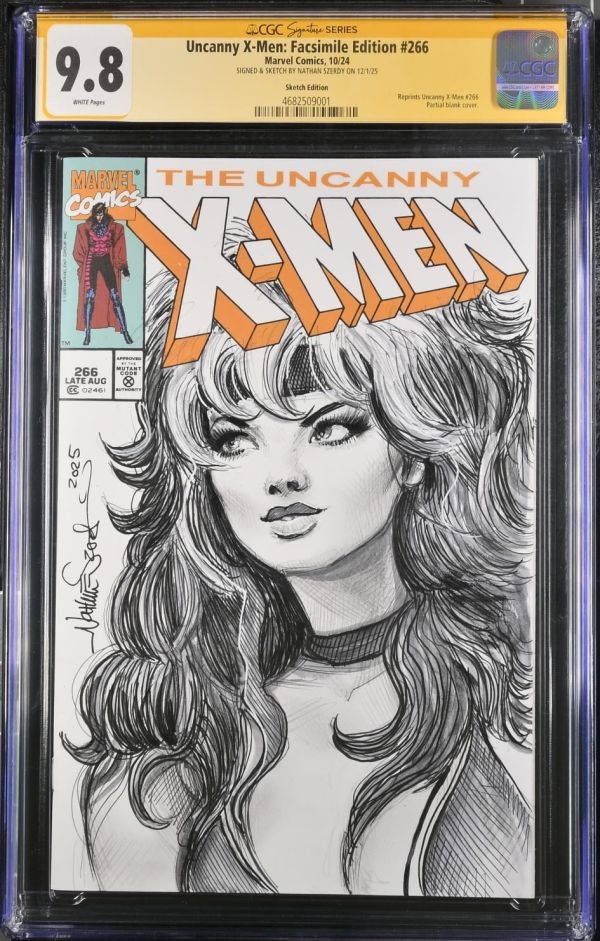 Image for Uncanny X-Men #266 Facsimile Sketch Cover