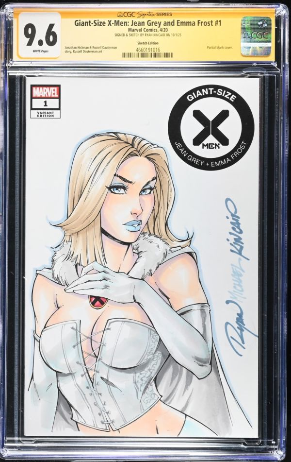 Image for Giant-Size X-Men #1 Emma Frost Sketch Cover CGC 9.6