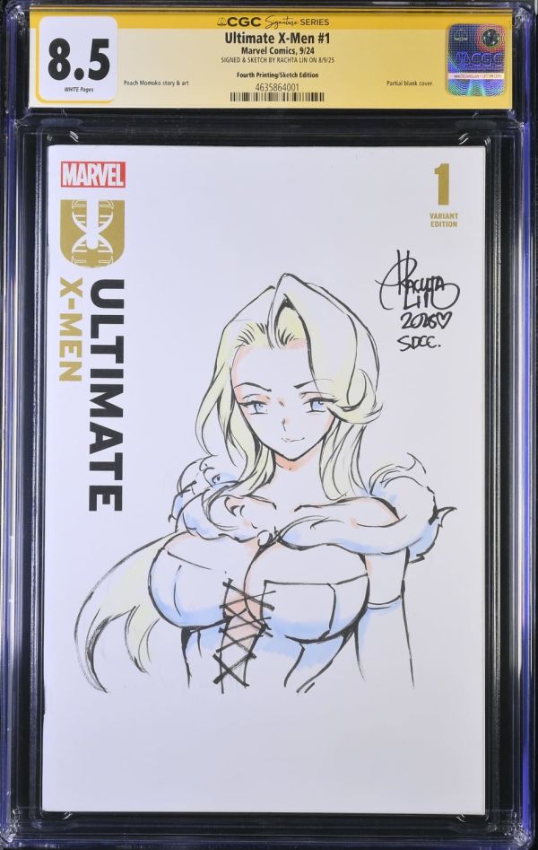 Image for Ultimate X-Men #1 Sketch Cover CGC 8.5
