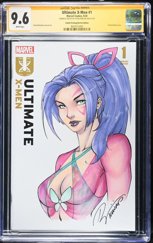 Image for Ultimate X-Men #1 Sketch Cover CGC 9.6