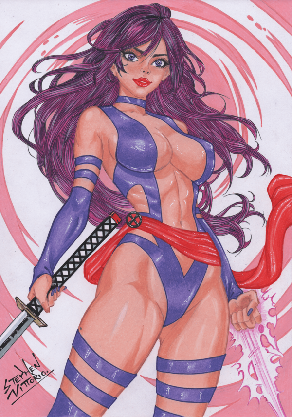 Image for PSYLOCKE - 9x12"