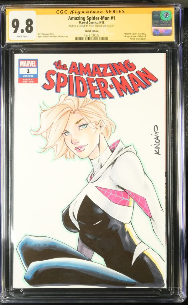 Image for Amazing Spider-Man #1 Signed Sketch Cover