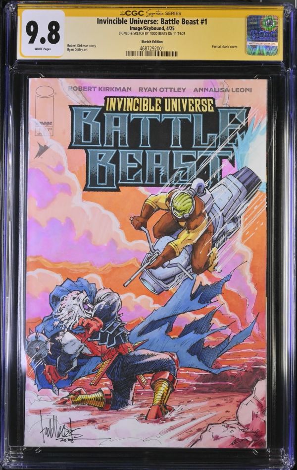 Image for Invincible Universe: Battle Beast #1 CGC 9.8