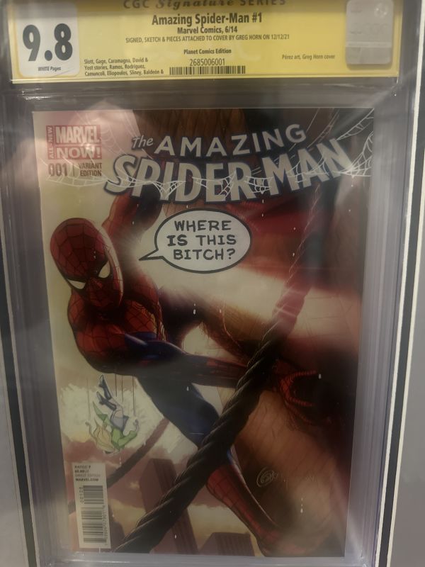 Image for Amazing Spider-Man #1 CGC SS 9.8
