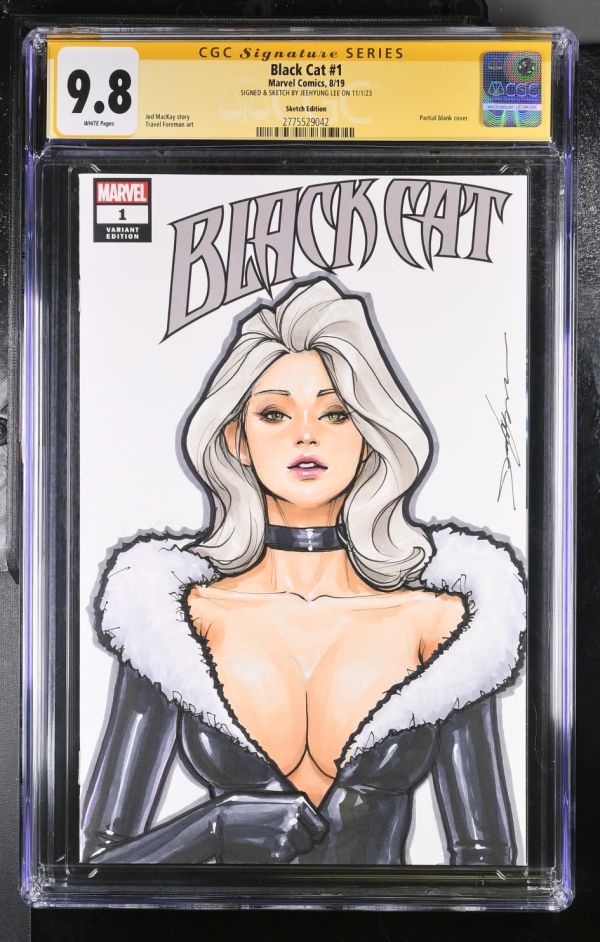 Image for Black Cat #1 Sketch Cover CGC 9.8
