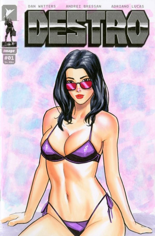 Image for Destro #1 Sketch Cover Baroness