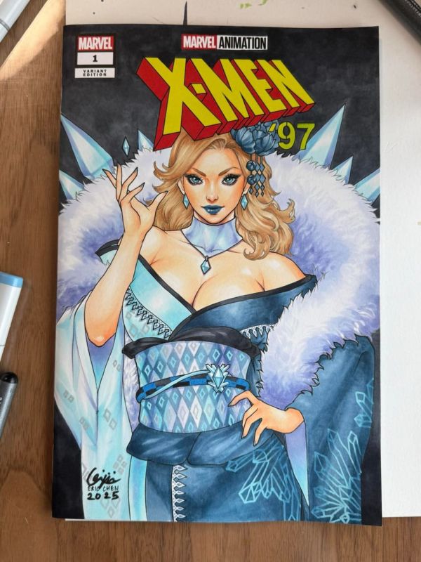 Image for X-Men '97 Emma Frost KimonoSketch Cover by Eric Chen