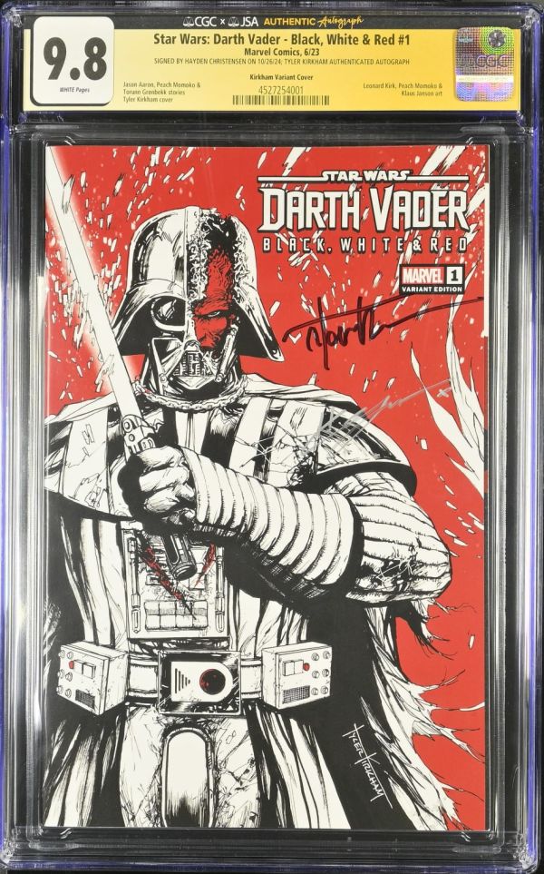 Image for Star Wars: Darth Vader Black, White & Red #1 Signed Variant
