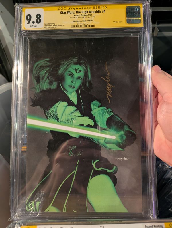 Image for Star Wars: The High Republic #4 CGC 9.8 Signature Series